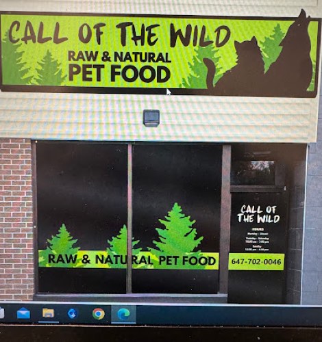 Call of the Wild - Raw & Natural Pet Food — pet store in Burlington